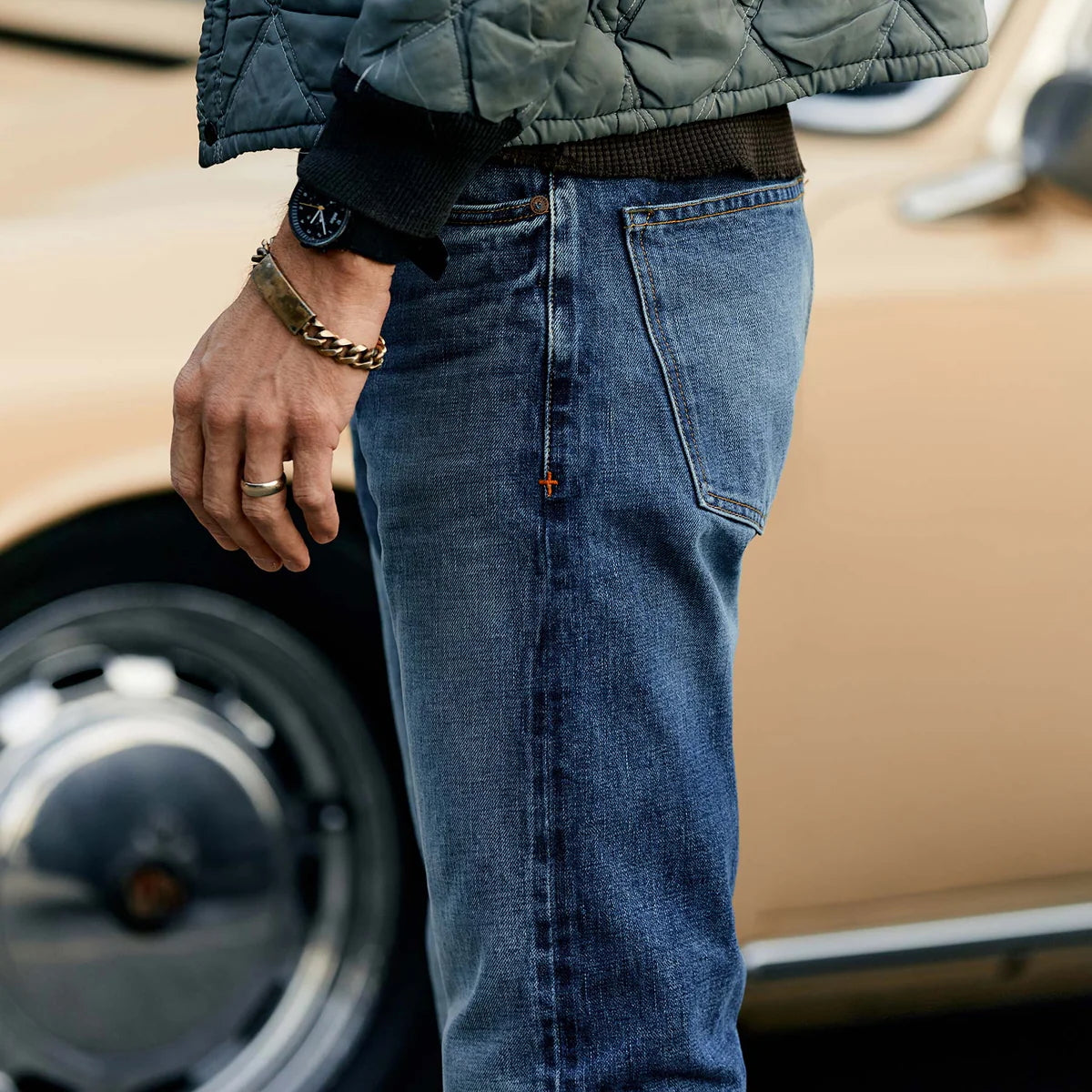 
                          Barton Slim Jean - Telluride - Imogene + Willie - STAG Provisions - Pants - Denim
                        