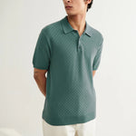 Naples Polo - Sea Green - Wax London - STAG Provisions - Tops - S/S Knit