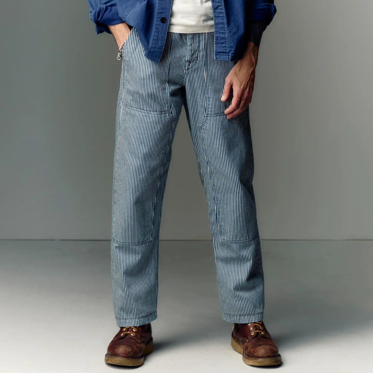 
                          Hencye Work Pant - Hickory Stripe
                        
