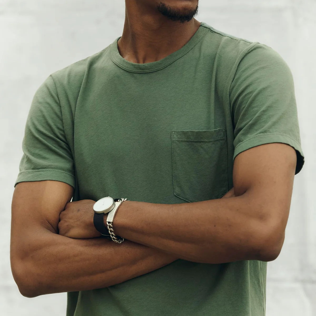 
                          Pocket Tee - Spruce
                        