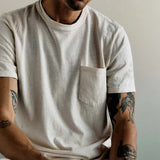 Pocket Tee - Vintage White - Imogene + Willie - STAG Provisions - Tops - S/S Tee