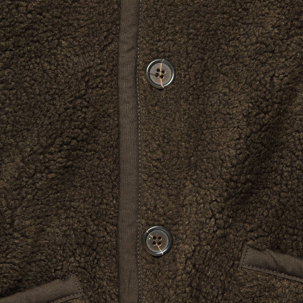 
                          Lancaster Jacket - Chocolate Mountain Fleece - Universal Works - STAG Provisions - Outerwear - Coat / Jacket
                        