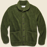 Lancaster Jacket - Olive Mountain Fleece - Universal Works - STAG Provisions - Outerwear - Coat / Jacket