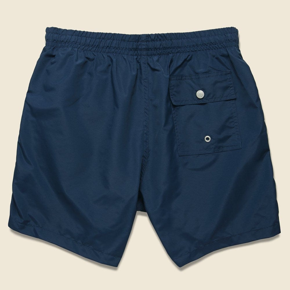 
                          5.5" Solid Swim Trunks - Navy - Bather - STAG Provisions - Shorts - Swim
                        