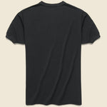 Supima Jersey Henley - Black - Save Khaki - STAG Provisions - Tops - S/S Knit