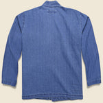 Herringbone Denim Kyoto Work Jacket - Washed Indigo - Universal Works - STAG Provisions - Outerwear - Shirt Jacket