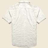 Striped Seersucker Shirt - White - Corridor - STAG Provisions - Tops - S/S Woven - Seersucker