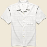 Delos Cotton Camp Shirt - White - Universal Works - STAG Provisions - Tops - S/S Woven - Solid