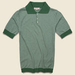Blakey Knit Polo - Green - Far Afield - STAG Provisions - Tops - S/S Knit