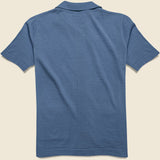 Velzey Cabana Polo - Ensign Blue - Far Afield - STAG Provisions - Tops - S/S Knit