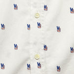 Peace Cognito Shirt - White - Far Afield - STAG Provisions - Tops - S/S Woven - Other Pattern