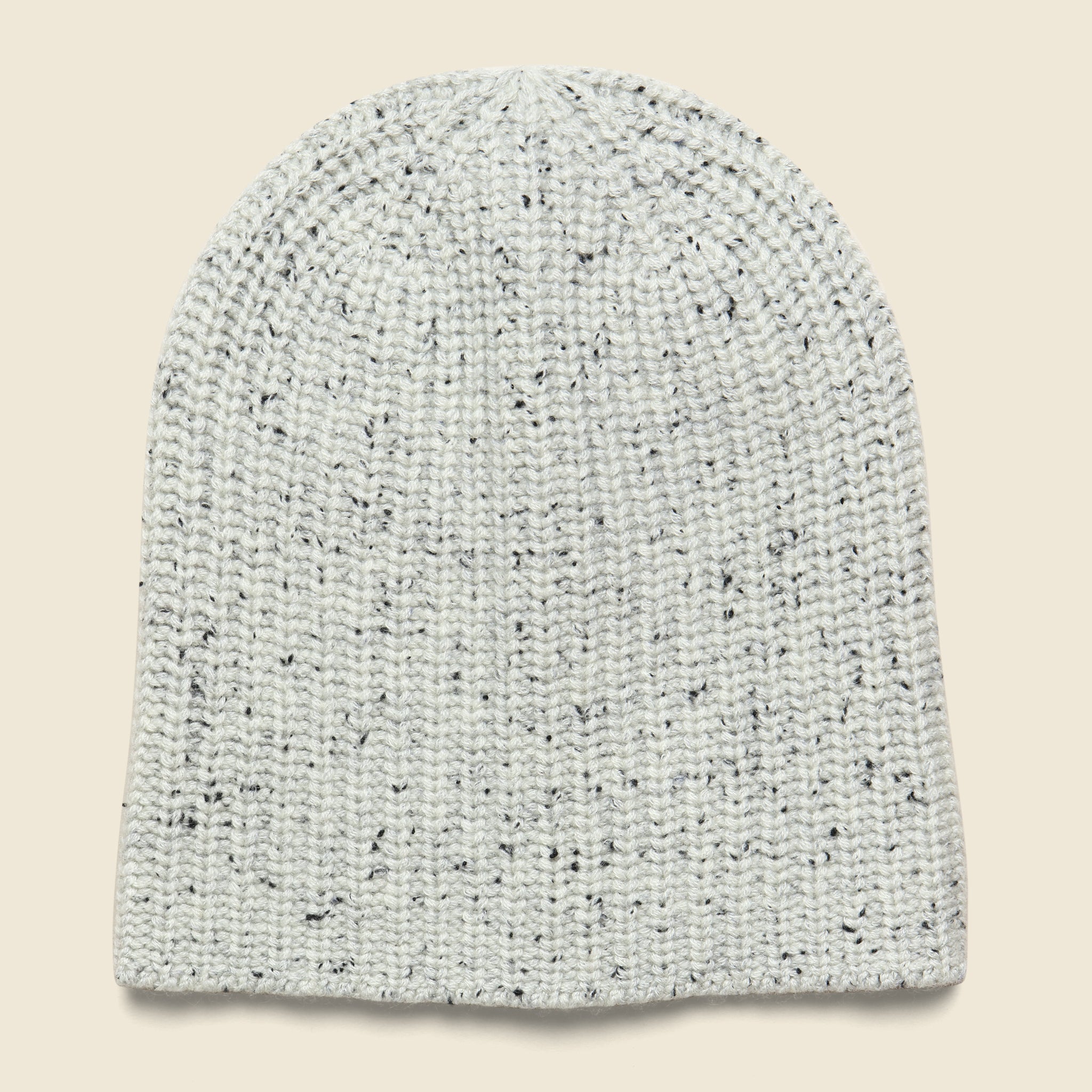 Cashmere Donegal Beanie - Silver - Alex Mill - STAG Provisions - Accessories - Hats