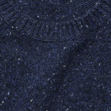 Alpaca Wool Donegal Crew Sweater - Fisherman Blue - Alex Mill - STAG Provisions - Tops - Sweater