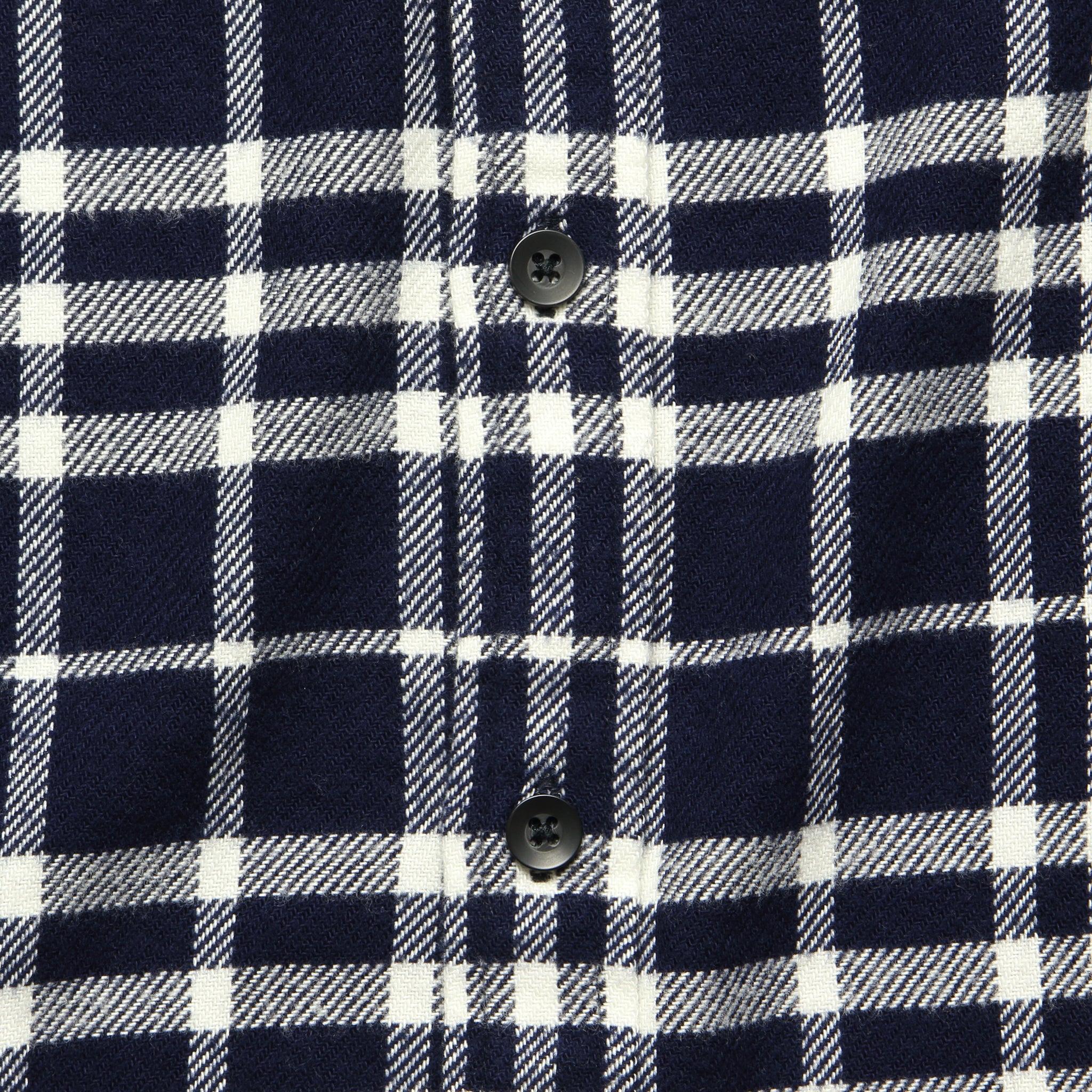 
                          Plaid Patch &amp; Flap Flannel - White/Navy - Alex Mill - STAG Provisions - Tops - L/S Woven - Plaid
                        
