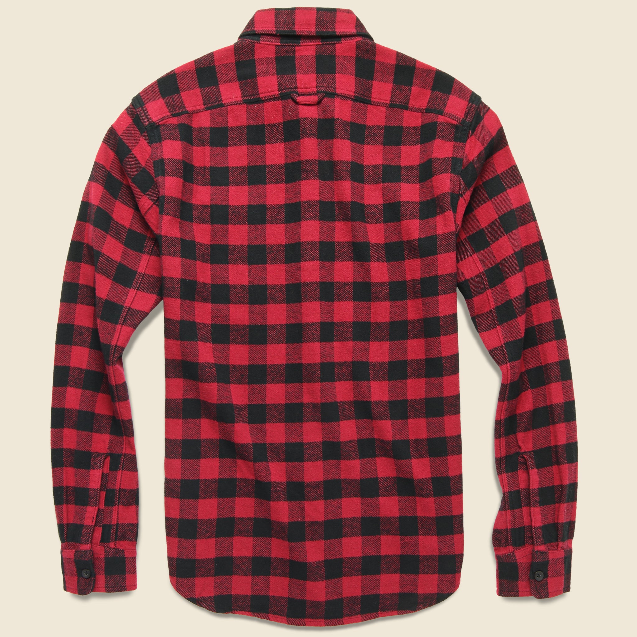 
                          Buffalo Plaid Chore Flannel - Red - Alex Mill - STAG Provisions - Tops - L/S Woven - Plaid
                        