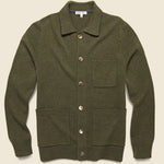 Wool Work Jacket  - Heather Green - Alex Mill - STAG Provisions - Outerwear - Coat / Jacket