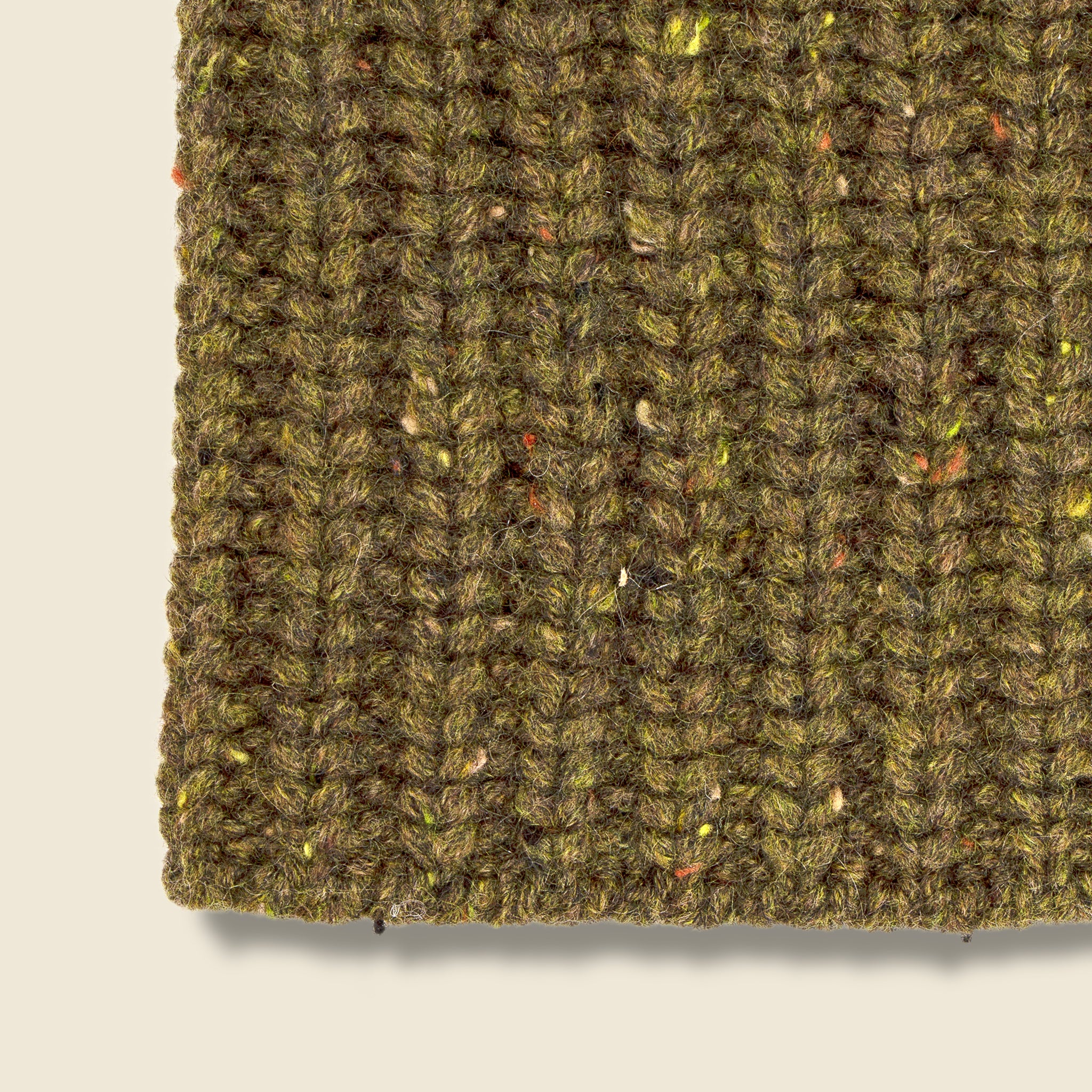 
                          Cashmere Donegal Beanie - Moss - Alex Mill - STAG Provisions - Accessories - Hats
                        