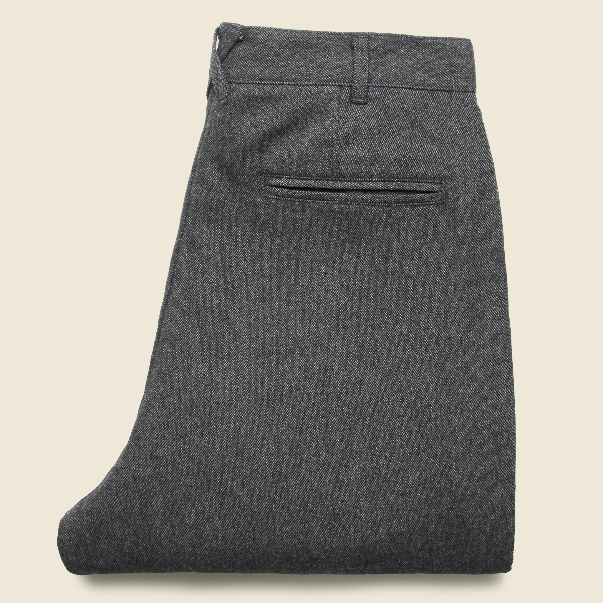 
                          Italian Wool Pleated Pant - Charcoal - Alex Mill - STAG Provisions - Suiting - Suit Pant
                        
