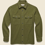 Easy Cord Shirt - Dark Olive - Alex Mill - STAG Provisions - Tops - L/S Woven - Corduroy
