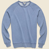 French Terry Sweatshirt - Light Indigo - Alex Mill - STAG Provisions - Tops - Fleece / Sweatshirt