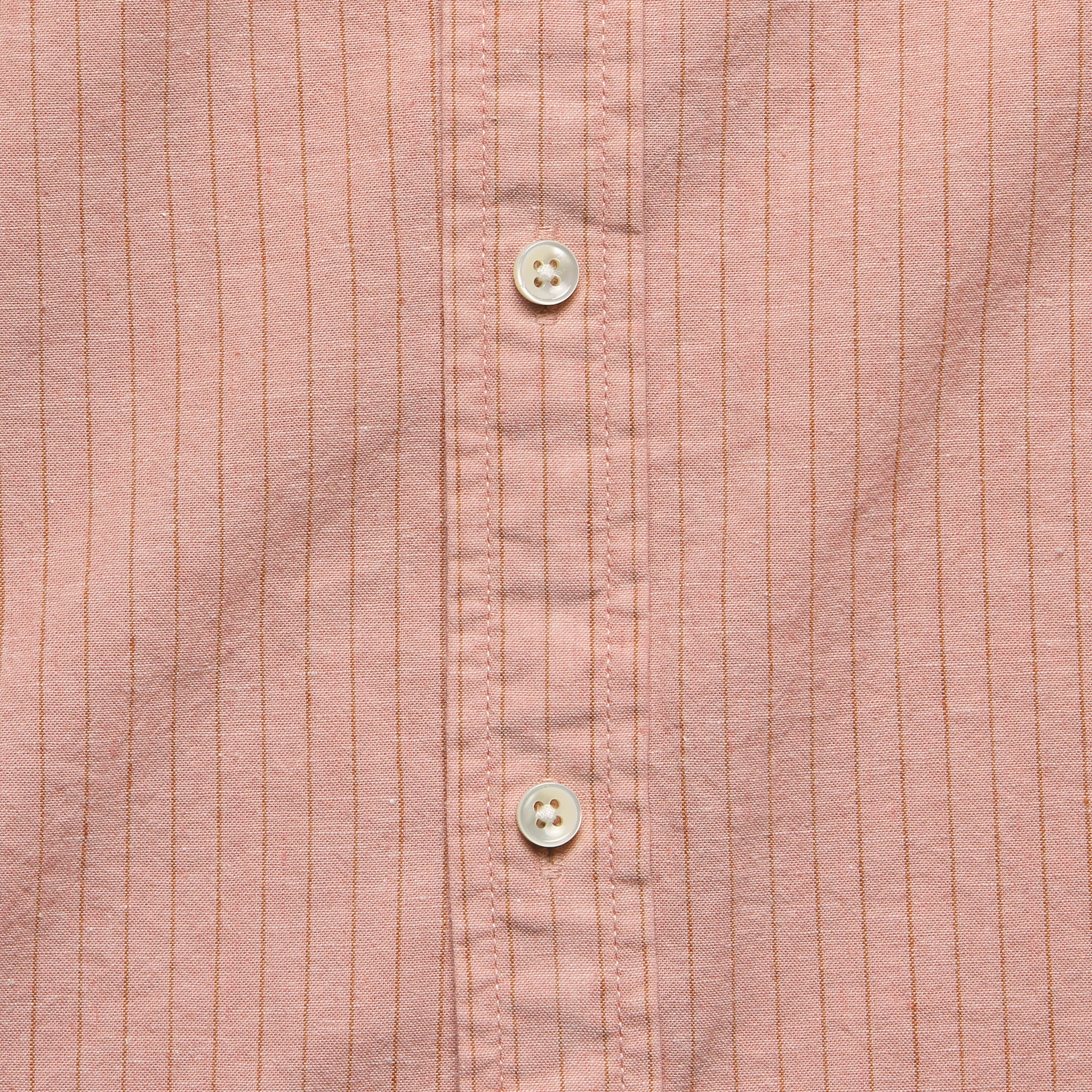 
                          Cotton Linen Stripe Shirt - Pink - Alex Mill - STAG Provisions - Tops - L/S Woven - Stripe
                        