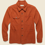 Upcycled Cotton Work Jacket - Red Clay - Alex Mill - STAG Provisions - Outerwear - Shirt Jacket