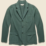 Double Twill Mill Blazer - Dark Spruce - Alex Mill - STAG Provisions - Suiting - Sport Coat
