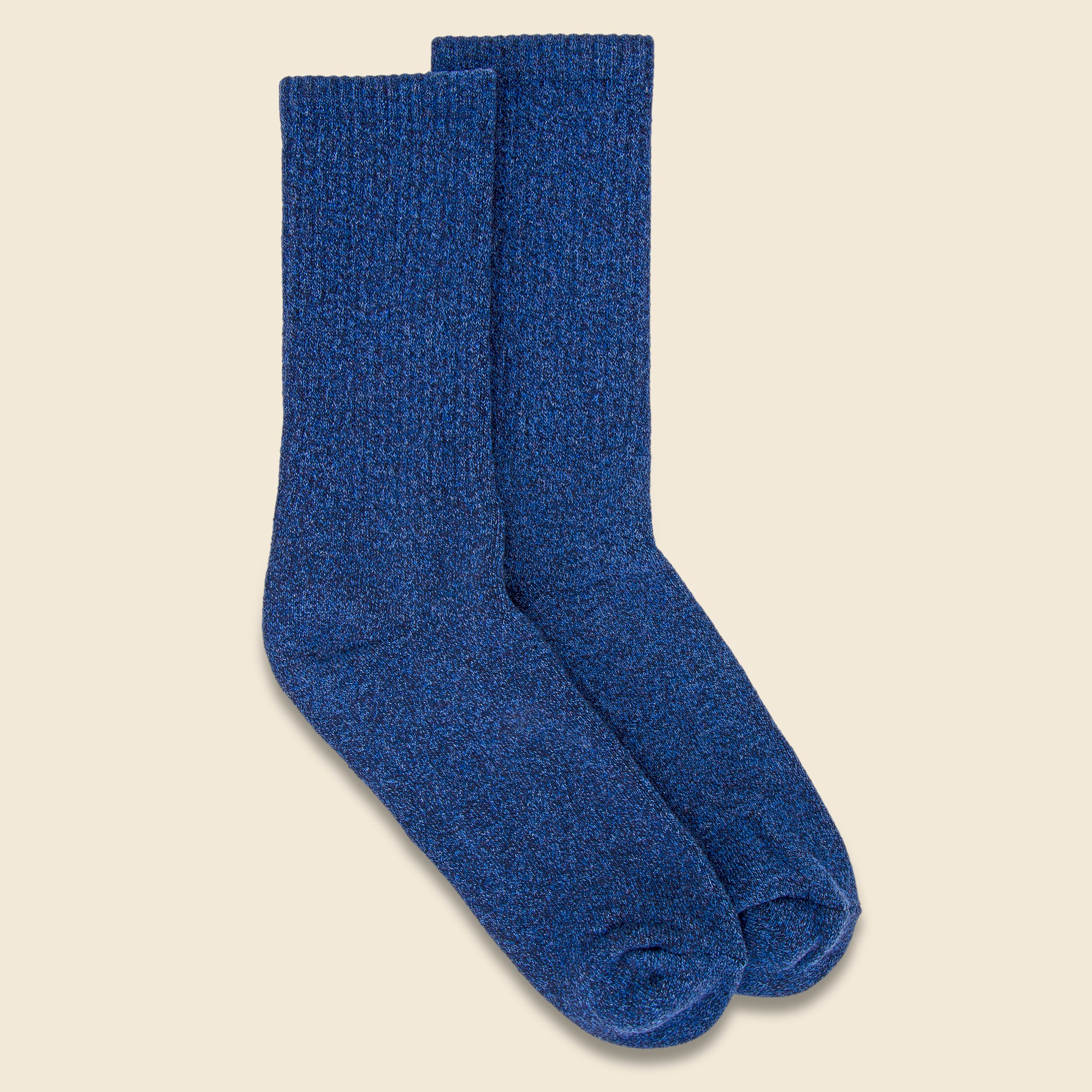 
                          Recycled Marled Sock - Navy - American Trench - STAG Provisions - Accessories - Socks
                        