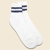 Merino Activity Quarter Crew Sock - Natural - American Trench - STAG Provisions - Accessories - Socks