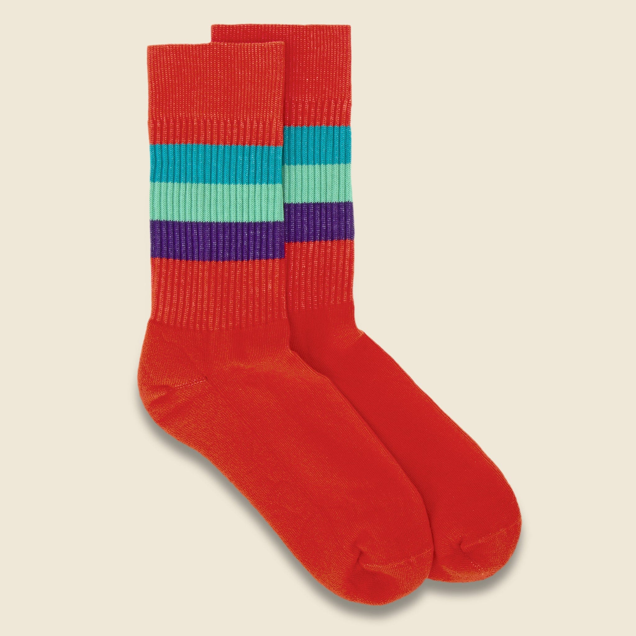 Sol Sock - Orange - American Trench - STAG Provisions - Accessories - Socks