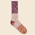 Trico Slub Crew - Wine - Anonymous Ism - STAG Provisions - Accessories - Socks