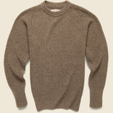 Nep Rib Crew - Brown - Anonymous Ism - STAG Provisions - Tops - Sweater