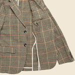 Wool Check Blazer - Khaki - Barque - STAG Provisions - Suiting - Sport Coat