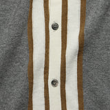 Contrast Placket Sweater Polo - Grey Heather - Barque - STAG Provisions - Tops - S/S Knit