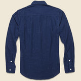 Winslow Shirt - Navy Donegal - Bridge & Burn - STAG Provisions - Tops - L/S Woven - Fleck