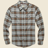Winslow Flannel - Sienna Plaid - Bridge & Burn - STAG Provisions - Tops - L/S Woven - Plaid