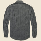 Winslow Flannel - Charcoal Polkadot - Bridge & Burn - STAG Provisions - Tops - L/S Woven - Dot
