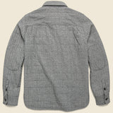 Russell Shirt Jacket - Charcoal Herringbone - Bridge & Burn - STAG Provisions - Outerwear - Coat / Jacket