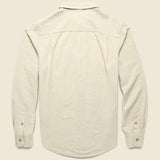 Winslow Flannel - Natural - Bridge & Burn - STAG Provisions - Tops - L/S Woven - Solid