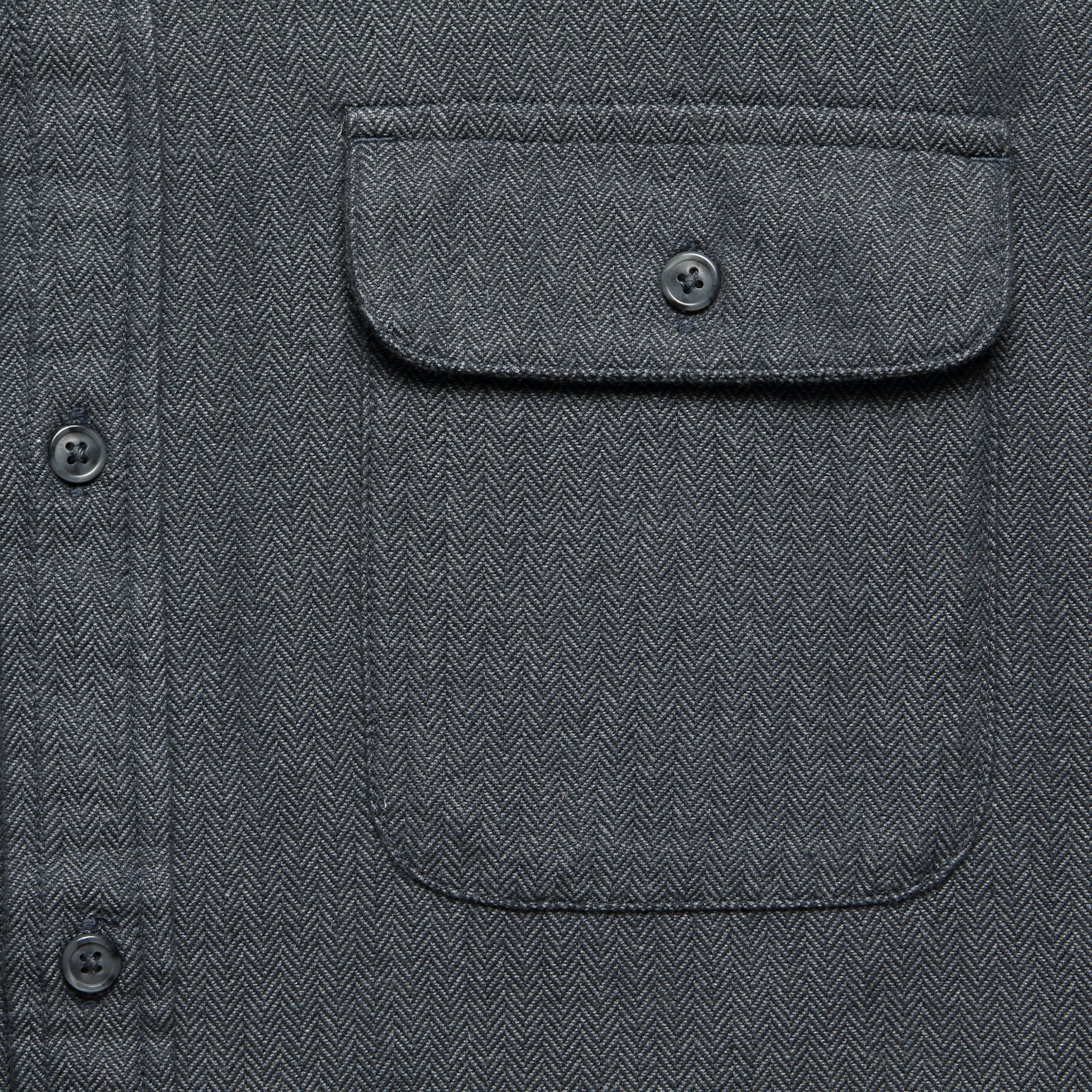 
                          Bedford Shirt - Charcoal Herringbone - Bridge &amp; Burn - STAG Provisions - Tops - L/S Woven - Other Pattern
                        