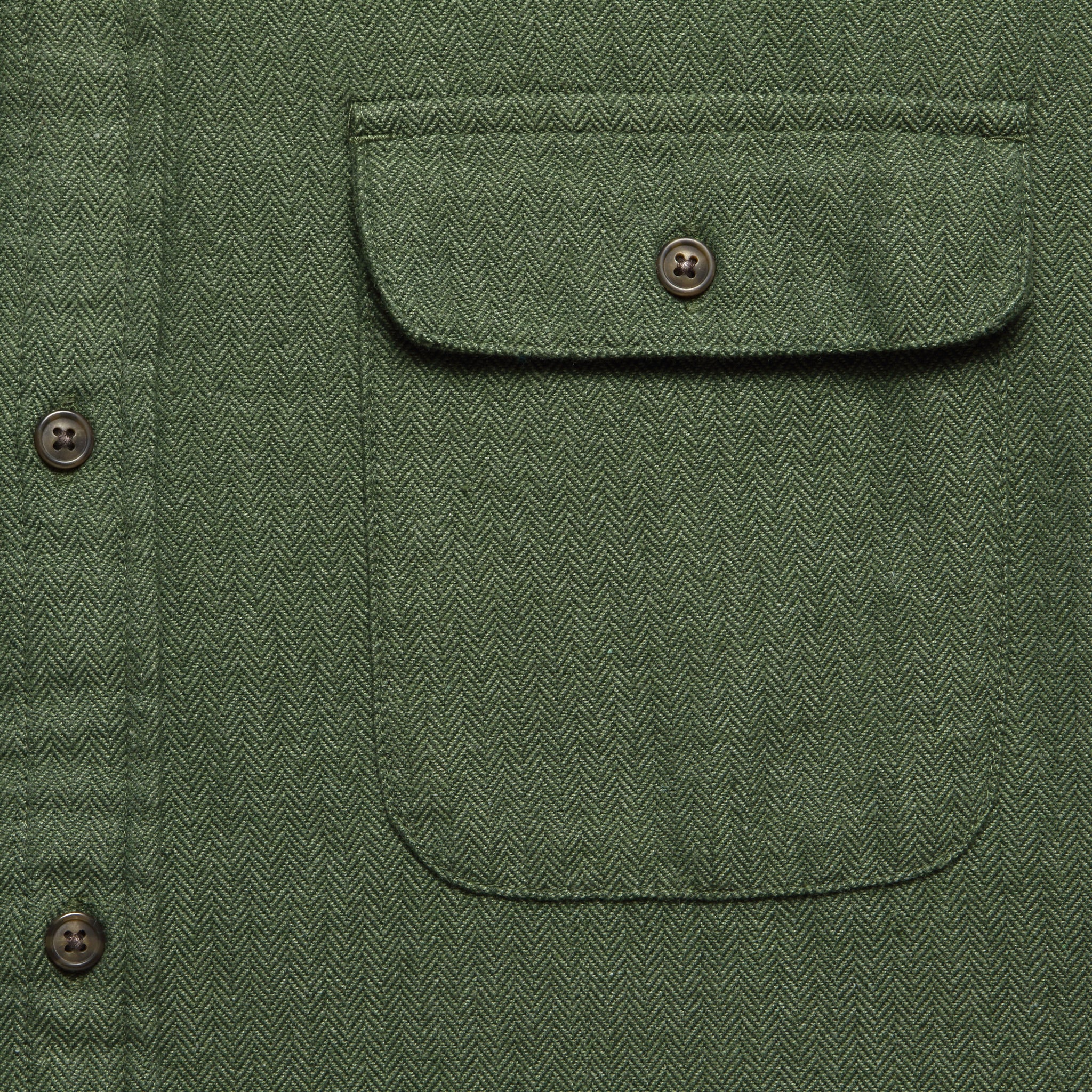 
                          Bedford Shirt - Forest Herringbone - Bridge &amp; Burn - STAG Provisions - Tops - L/S Woven - Other Pattern
                        