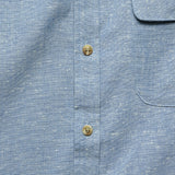 Marten Slub Chambray Shirt - Medium Indigo - Bridge & Burn - STAG Provisions - Tops - S/S Woven - Fleck