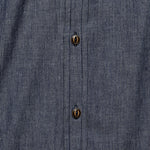 Harbor Chambray Stripe Shirt - Grey/Blue - Bridge & Burn - STAG Provisions - Tops - S/S Woven - Stripe