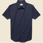 Malcom Shirt - Navy Arrow - Bridge & Burn - STAG Provisions - Tops - S/S Woven - Other Pattern