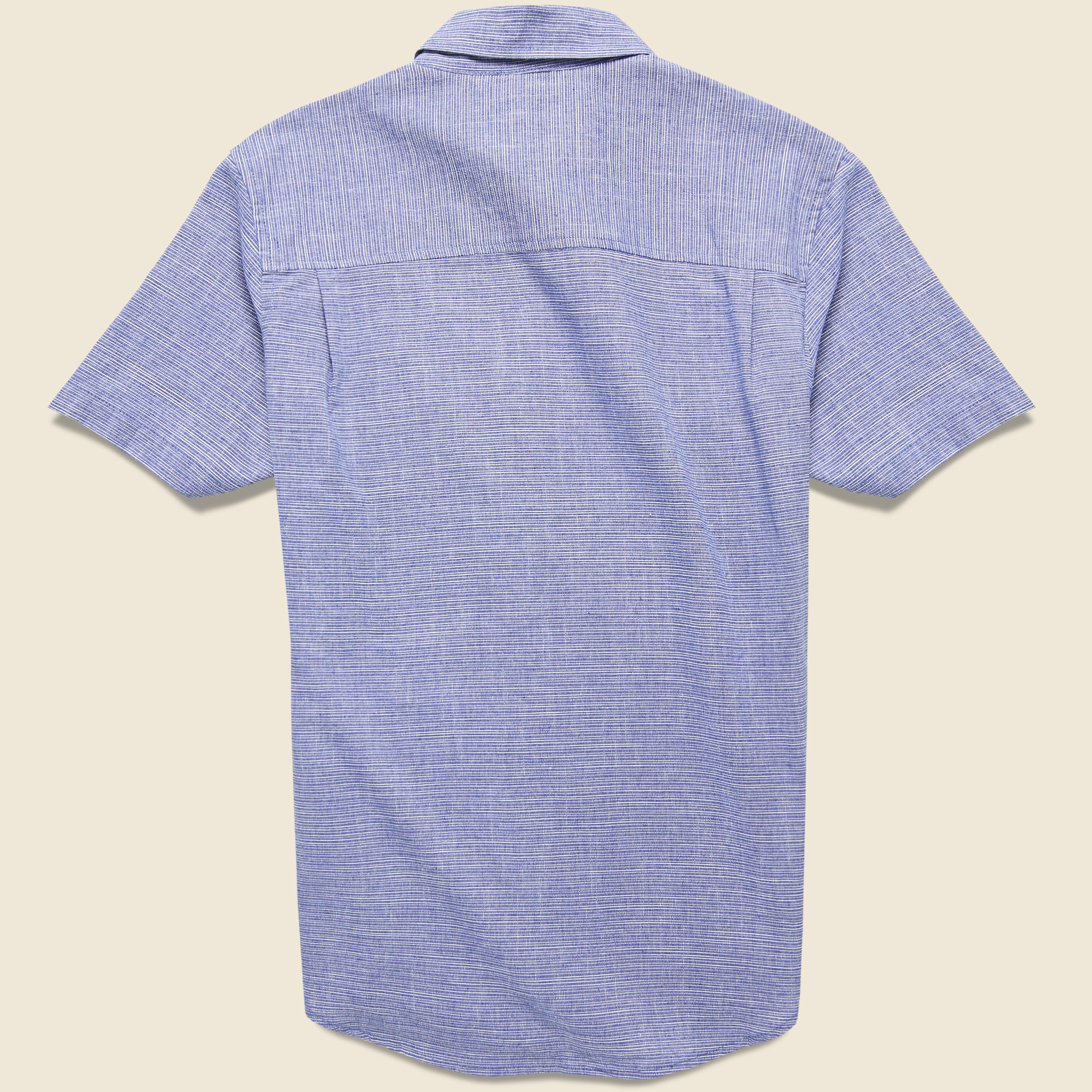 
                          Harbor Shirt - Blue Pinstripe - Bridge &amp; Burn - STAG Provisions - Tops - S/S Woven - Stripe
                        