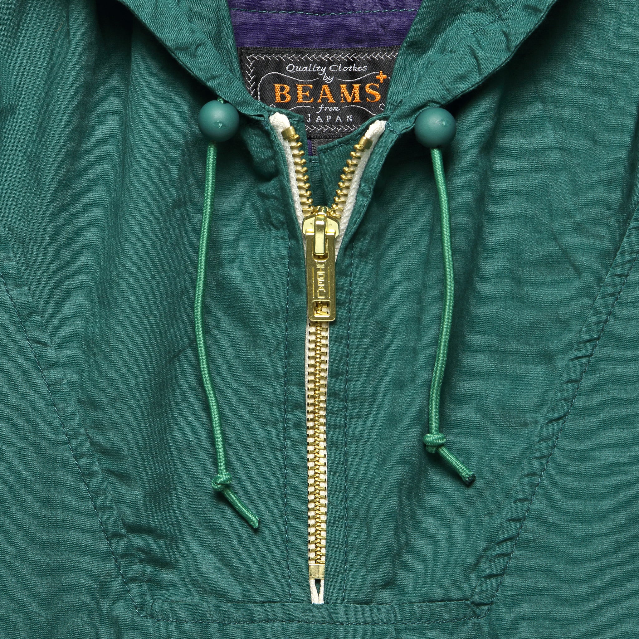 
                          Euro Sports Cotton Anorak - Green - BEAMS+ - STAG Provisions - Outerwear - Coat / Jacket
                        