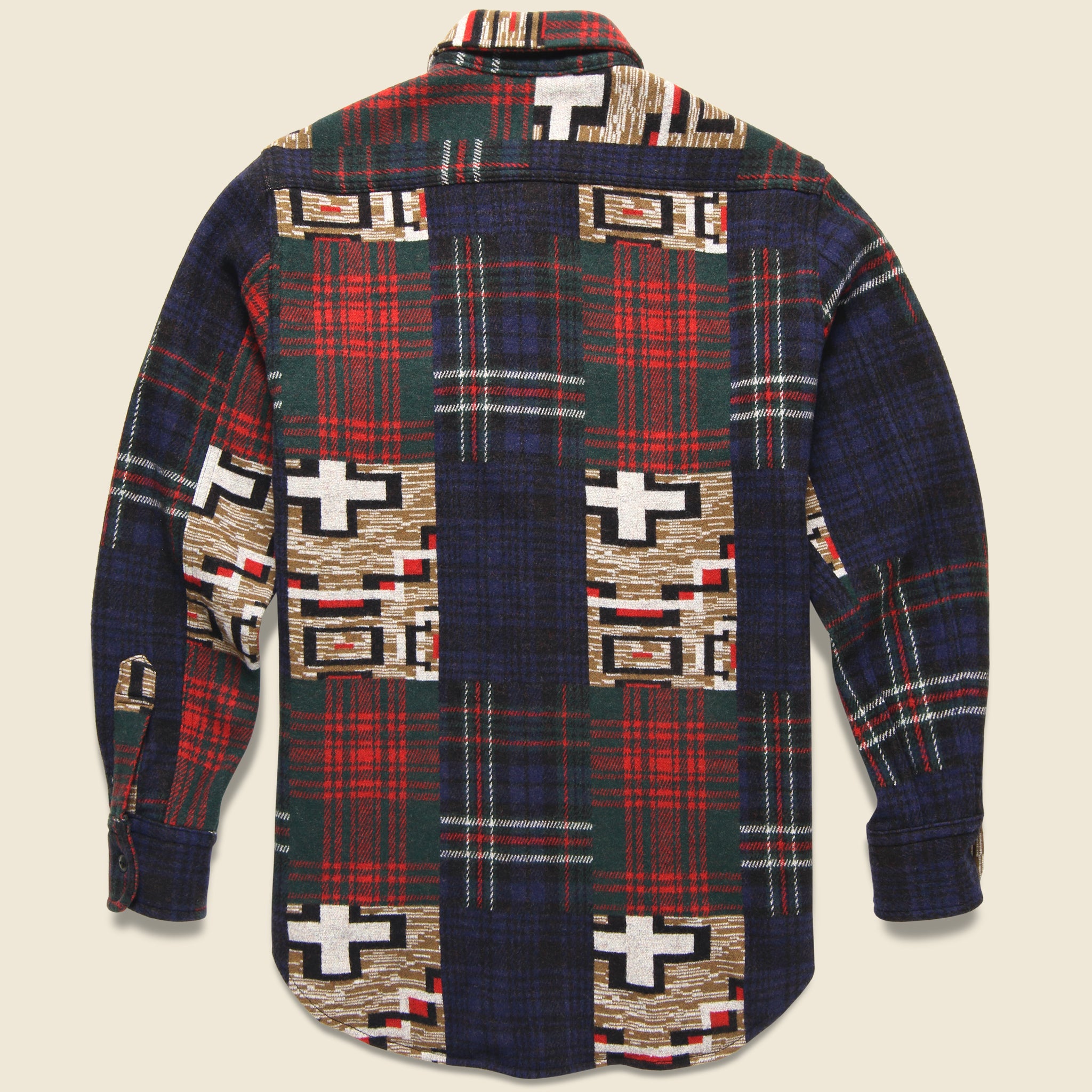 Guide Shirt - Patchwork JQ Check - BEAMS+ - STAG Provisions - Tops - L/S Woven - Overshirt