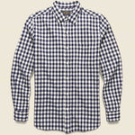 Shaggy Check Shirt - Navy Gingham - BEAMS+ - STAG Provisions - Tops - L/S Woven - Plaid