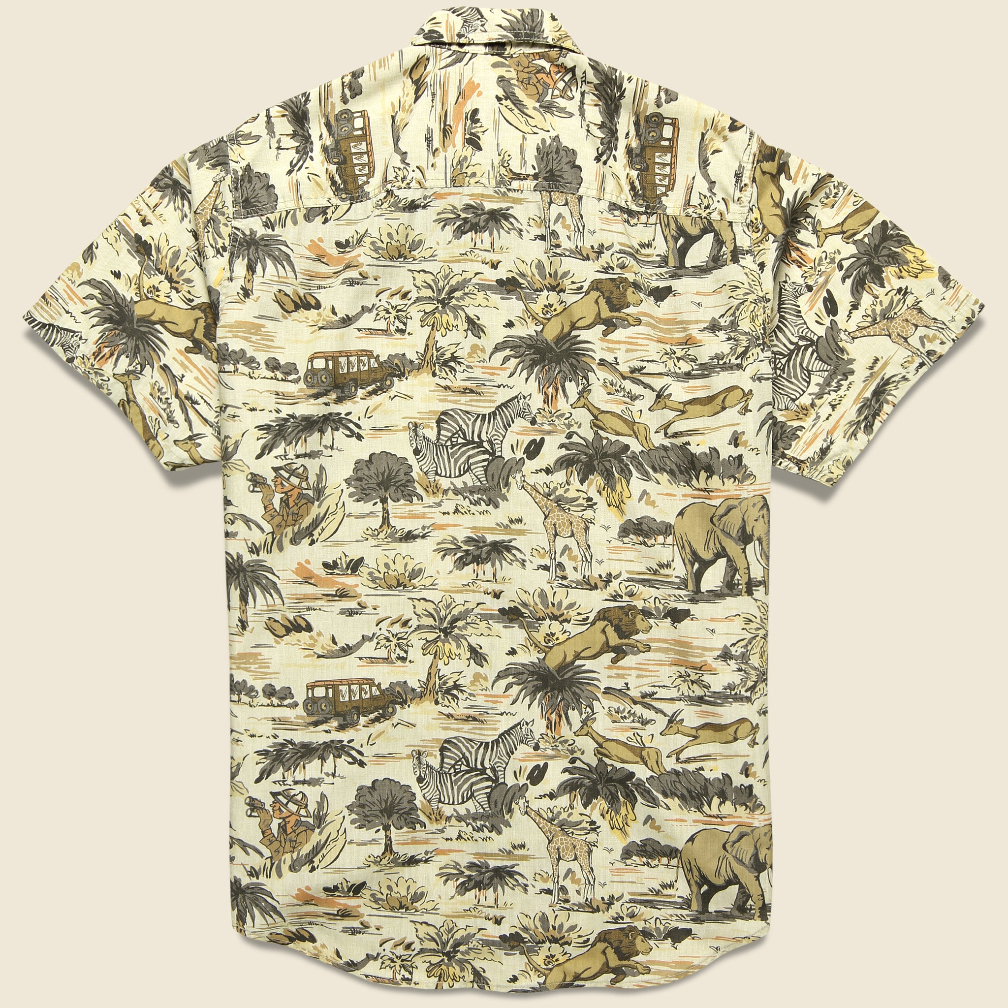
                          Adventure Shirt II - Safari - BEAMS+ - STAG Provisions - Tops - S/S Woven - Other Pattern
                        