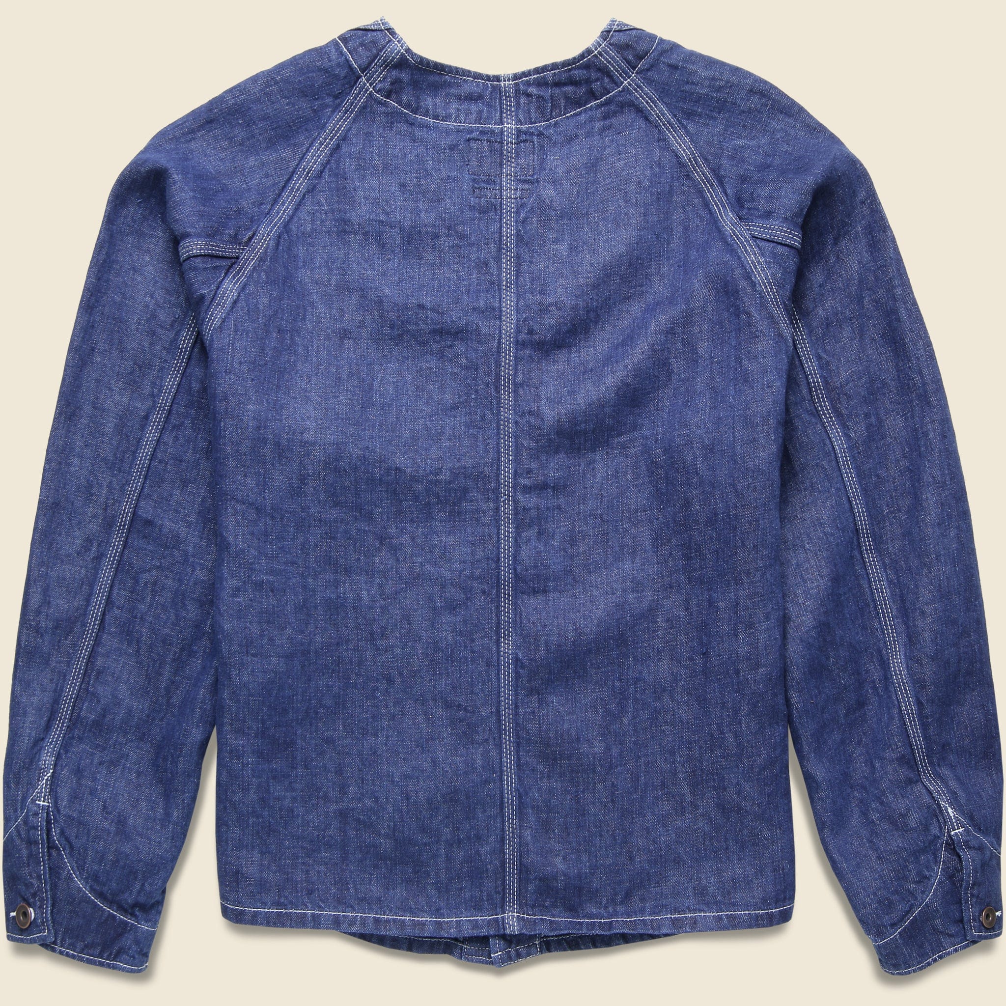 
                          Twill Linen Engineer Jacket - Indigo - BEAMS+ - STAG Provisions - Outerwear - Coat / Jacket
                        